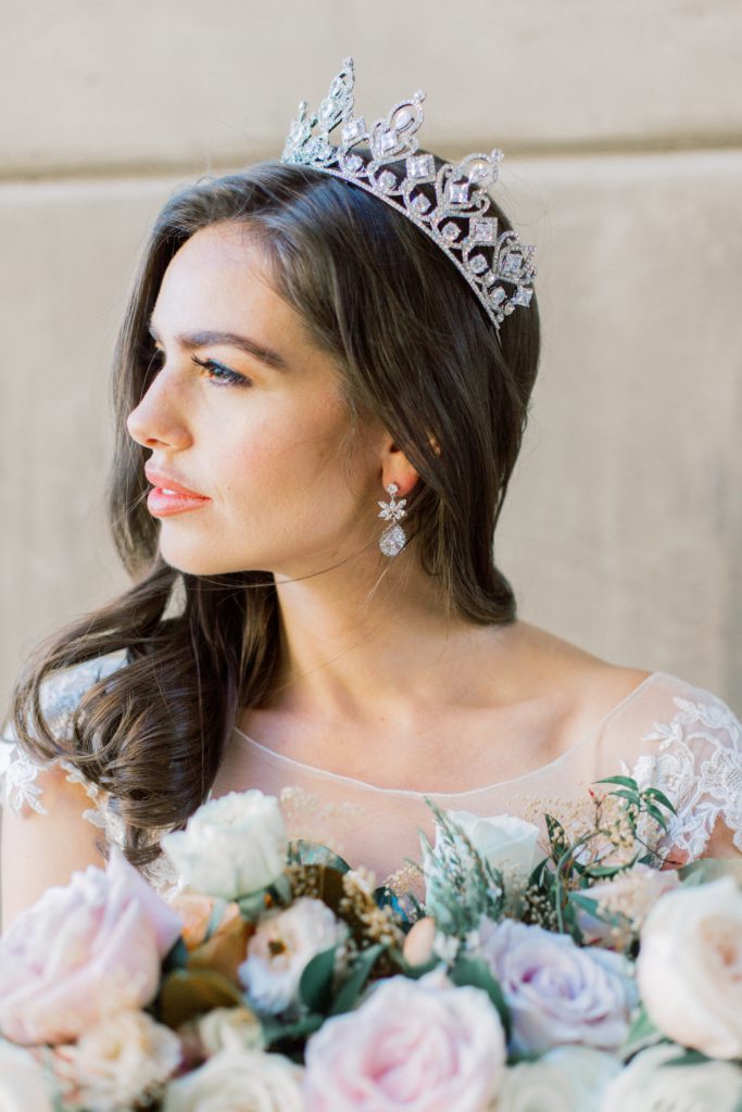 Crowning Touches For Your Wedding Day Hairstyle | Makeup in the 702
