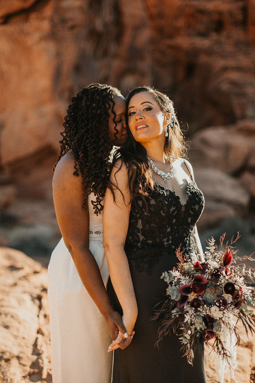 Beth & Kelli Elopement | Makeup In The 702