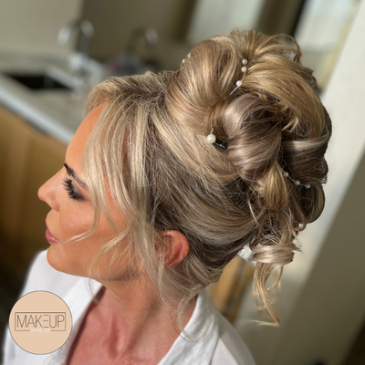 The Pammy high updo bridal hairstyle inspiration